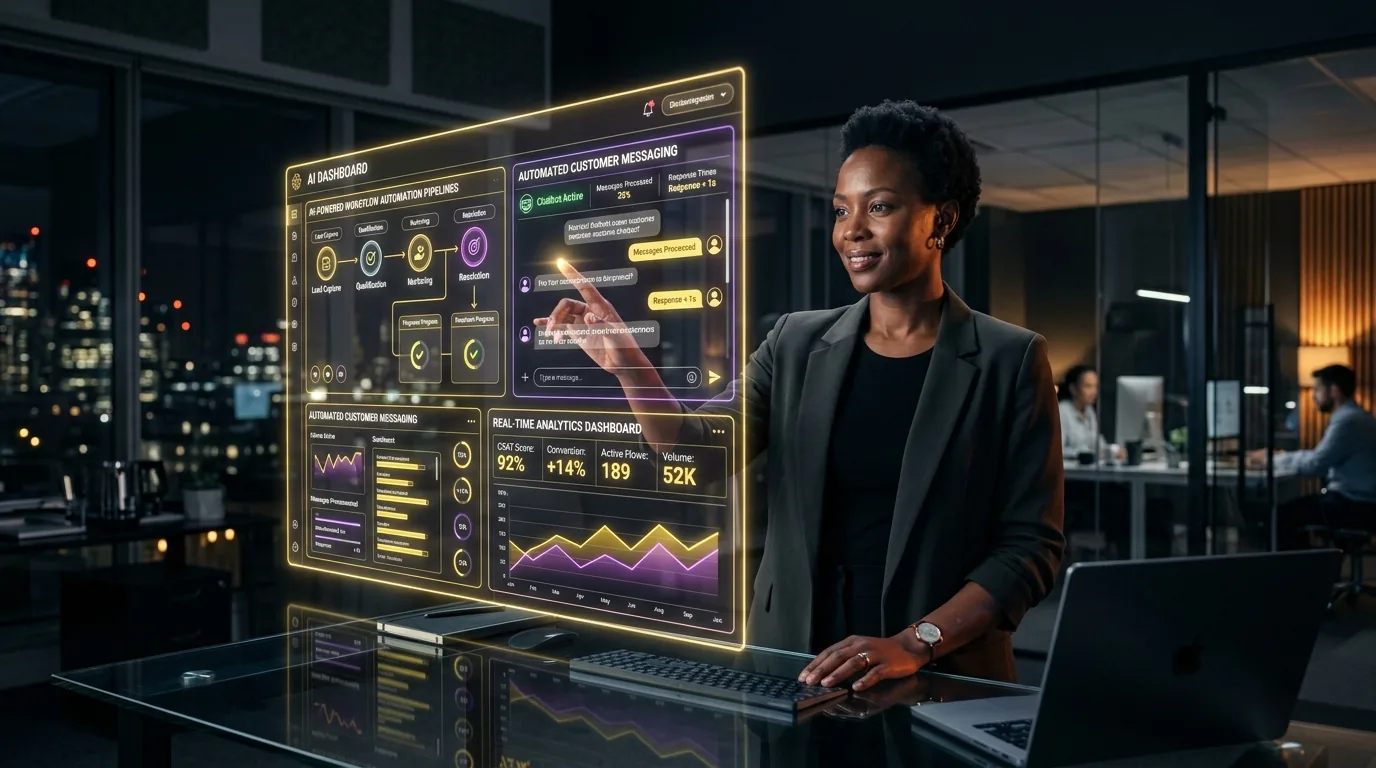 Modern AI Tools Workspace for Nigerian Businesses